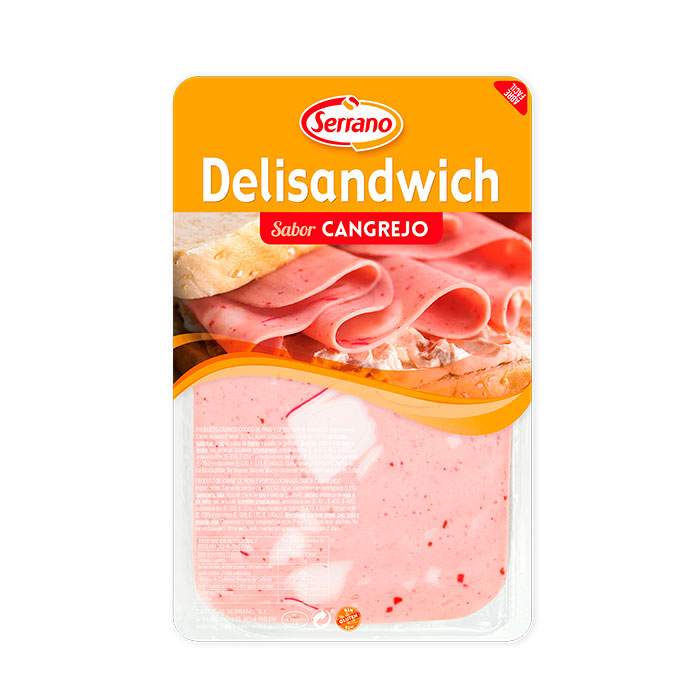 Delisandwich sabor Cangrejo