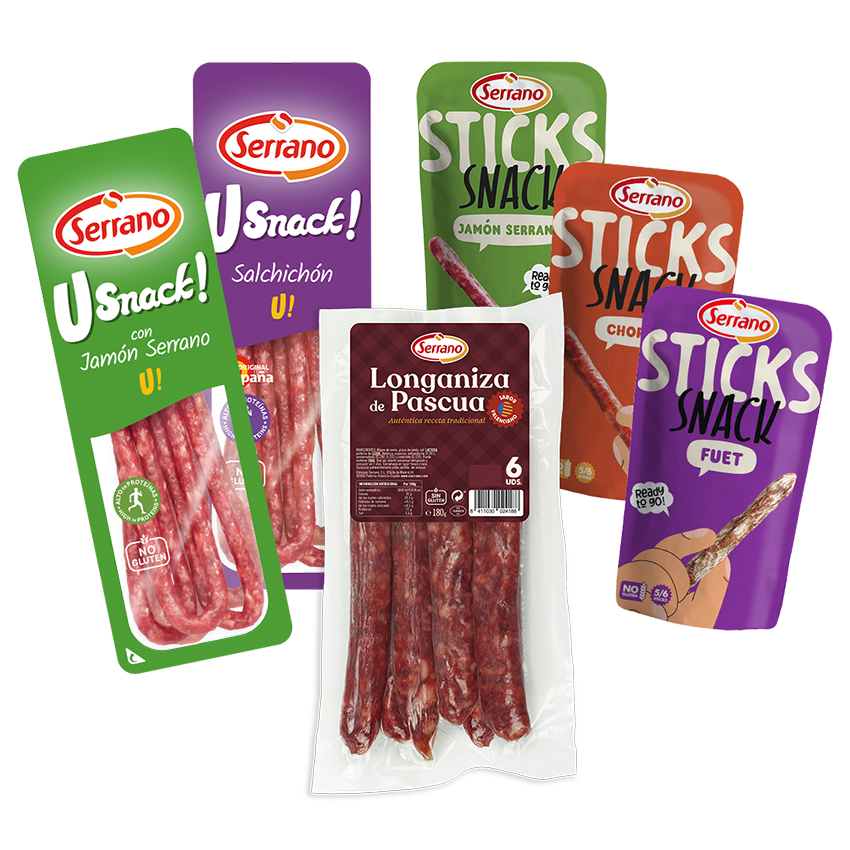 Snacks de Serrano