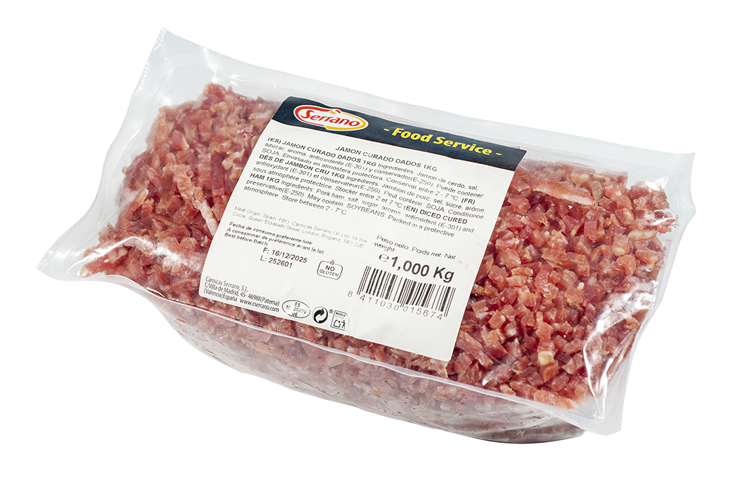 Dados de Jamón Curado